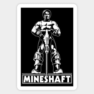 Mineshaft Vintage Retro Gay LGBT NYC New York 80s Leather Magnet